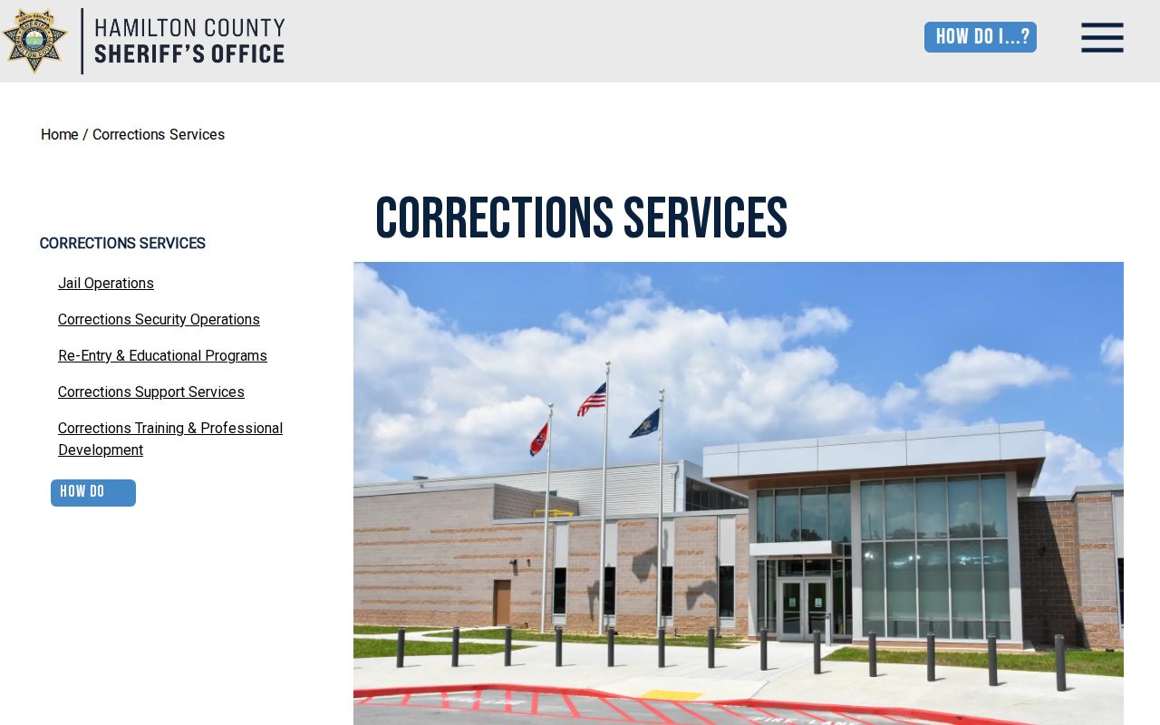 Hamilton County Jail release and corrections overview